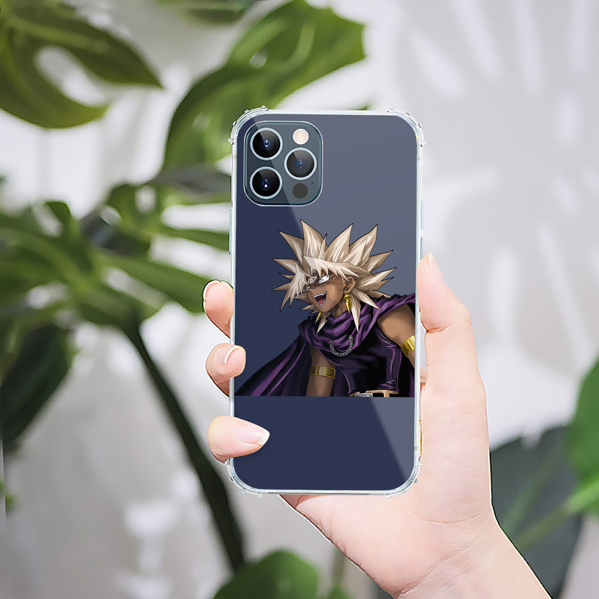 （画像用） 遊☆戯☆王 Yu-Gi-Oh! 【iPhone 12シリーズ対応】透明スマホケース（クリアソフトケース）